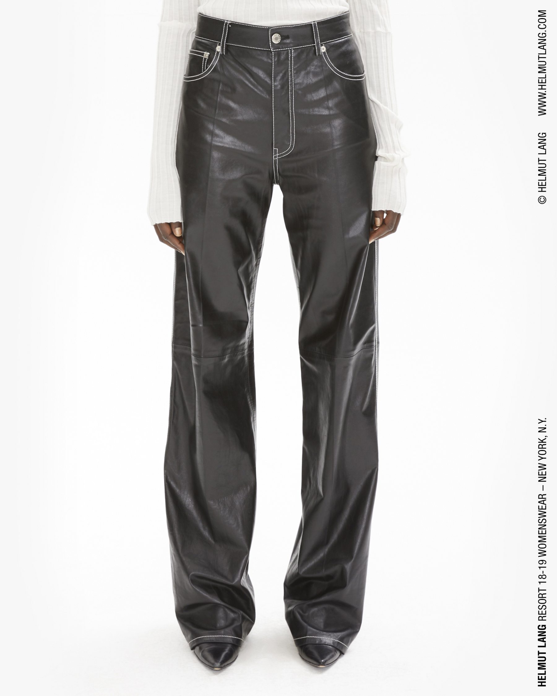 LEATHER TROUSER
