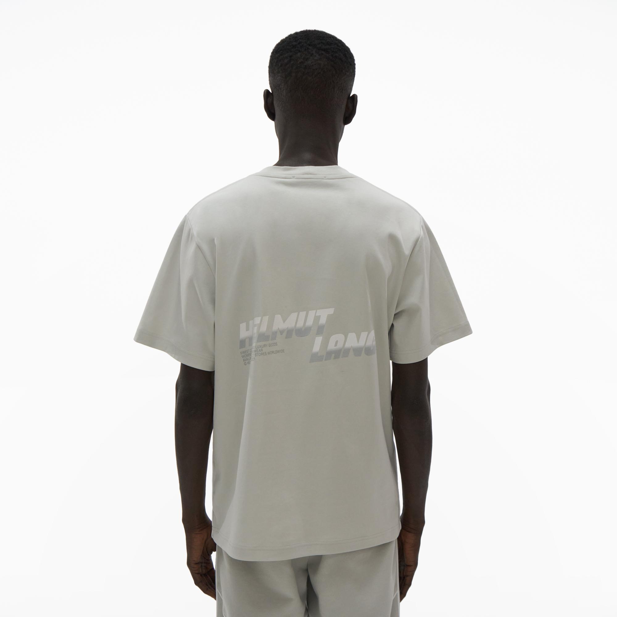 Helmut Lang Piped Logo Tee | WWW 